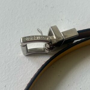 Steve Madden Silver and Yellow Belt